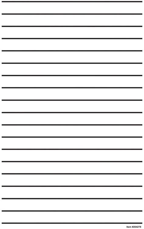 printable bold lined paper