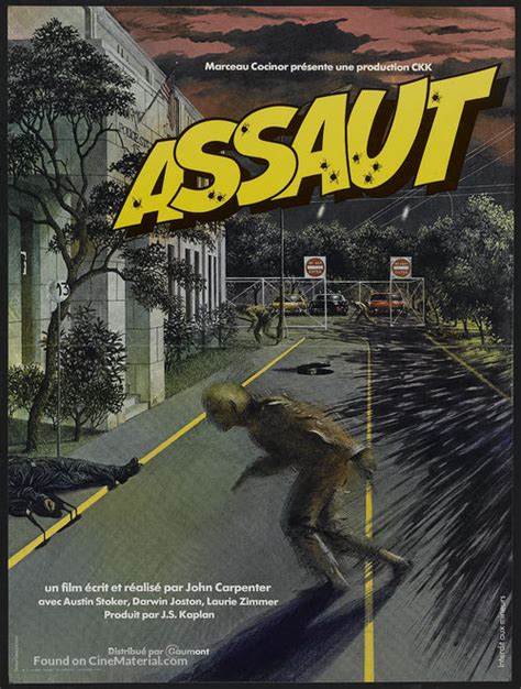 assault  precinct   french  poster