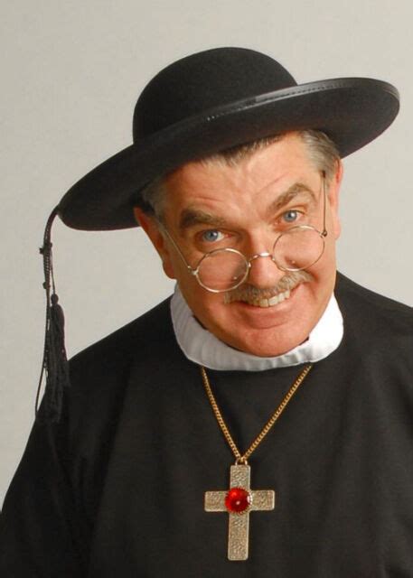 priest hat felt  rim  vicar bishop pope fancy dress accessory  sale  ebay