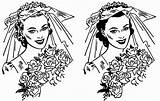 Veil Coloring Brides Pages Wedding Bride Getdrawings Printable Getcolorings sketch template