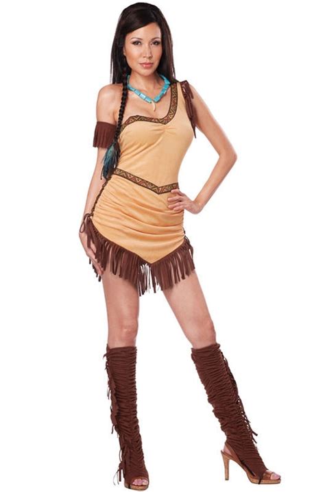 native american beauty sexy indian pocahontas adult costume ebay