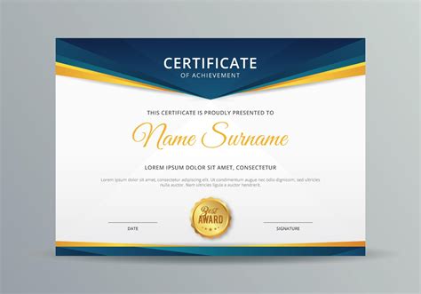 certificate design psd files   placespag