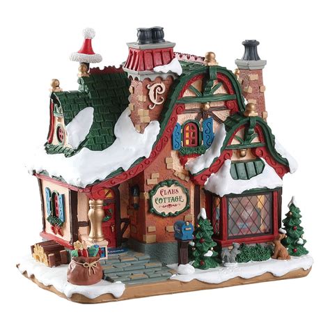 Lemax The Claus Cottage Sku 74292 Released In 2018 As A Lighted