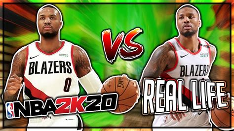 Is It Realistic Enough Nba 2k20 Vs Real Life Comparison Youtube