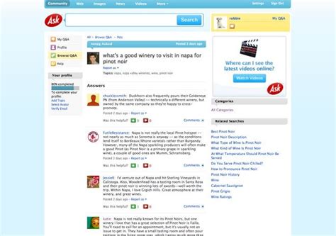 askcom returns  answering questions web  style wired
