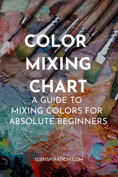 color mixing chart  beginners   comprehensive guide