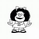 Mafalda sketch template