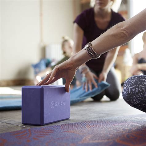 yoga essentials block gaiam