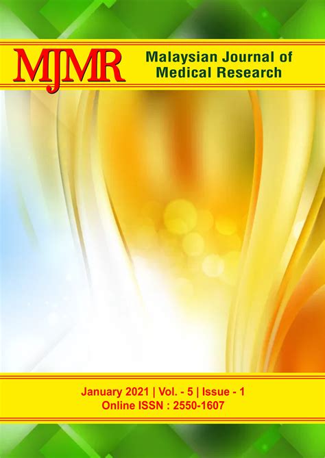 malaysian journal of medical research mjmr