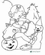 Coloring Jack Lantern Pages Halloween Kids Color Printable Below Click sketch template