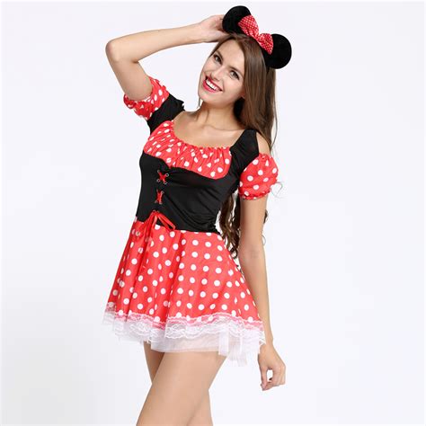 sexy costumes role play sexy christmas halloween minnie mouse women