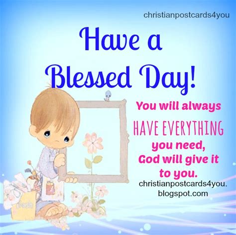 Have A Blessed Day Christian Image And Quotes Christian