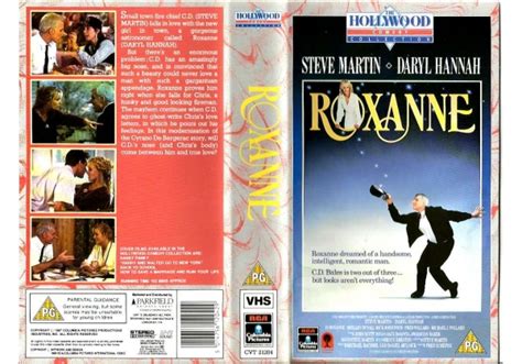 roxanne 1987 on rca columbia pictures united kingdom vhs videotape