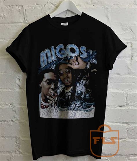 Migos Hip Hop Rap T Shirt Cheap Cute Tees