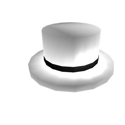 jjxs white top hat roblox hats roblox top hat