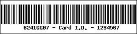 barcode kaarten