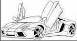 Lamborghini Aventador Furious Lambo Autoappassionati sketch template