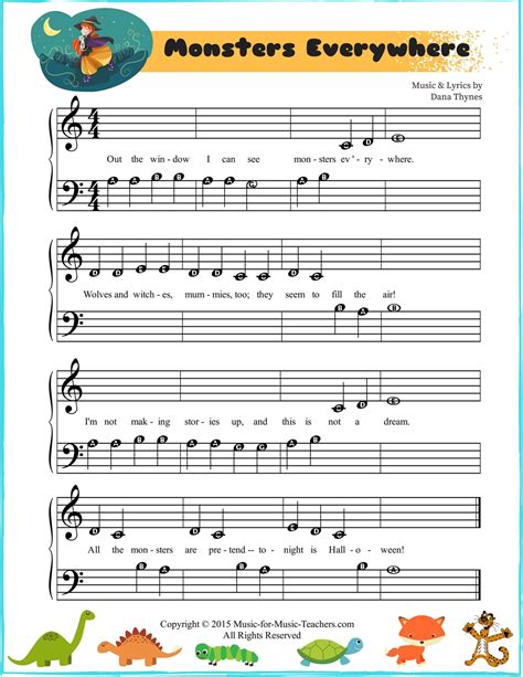 printable beginner piano sheet   beginner piano songs