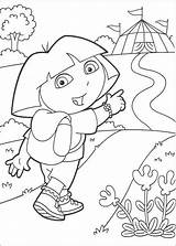 Dora Coloring Pages Wednesday Explorer Circus Wacky Kids Color Print Draw Printable Collage Colouring Hellokids Drawings Amazing Natural Para Exploradora sketch template
