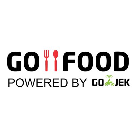 logo  food gojek vector