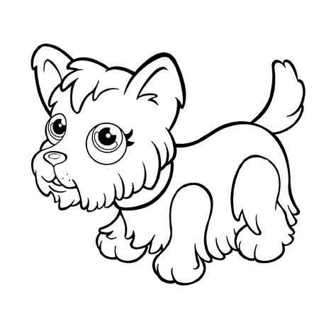 yorkie coloring pages  coloring pages  kids puppy coloring