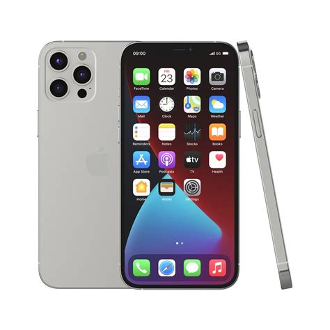 apple iphone  pro max gb silver primo