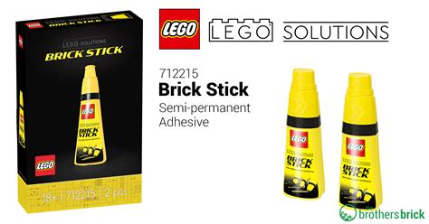 lego reveals  brick stick adhesive  semi permanent lego displays april fools
