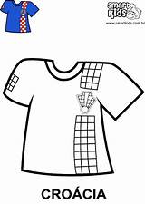 Futbol Camisetas Selecciones sketch template