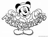 Christmas Coloring Pages Mickey Disney Mouse Merry Printables Kidspartyworks Printable Kids Sheets Disneyclips Pdf Sign Lots Innen Mentve Choose Board sketch template