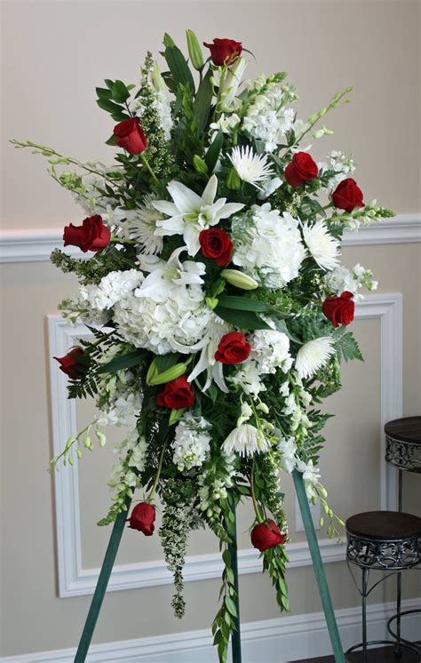 pin  kim terrell  home  floral      funeral floral