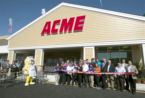 acme celebrates memorial day  nj  island store reopening