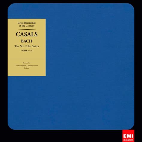 ‎bach cello suites album by pablo casals apple music