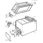 kenmore  chest freezer parts sears partsdirect