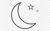 Moon Drawing Crescent Star Favpng sketch template