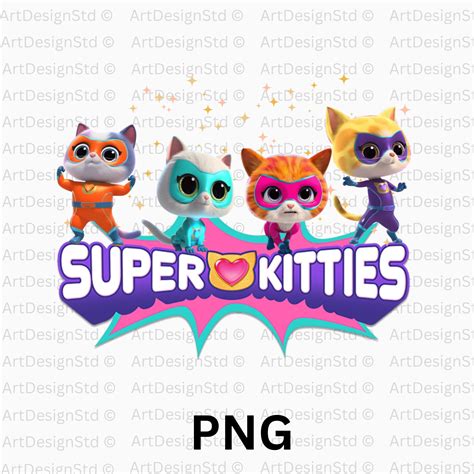 superkitties png superkitty character super kitties print superkitty