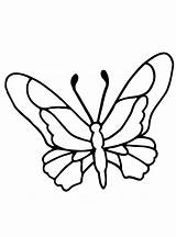 Vlinders Schmetterlinge Ausmalbilder Vlinder Ausmalbild Stimmen Kleurplaatjes Stemmen sketch template