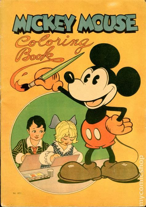 mickey mouse coloring book  comic books