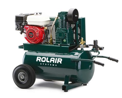hk wheeled gas air compressors rolair systems