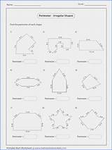 Quadrilaterals sketch template