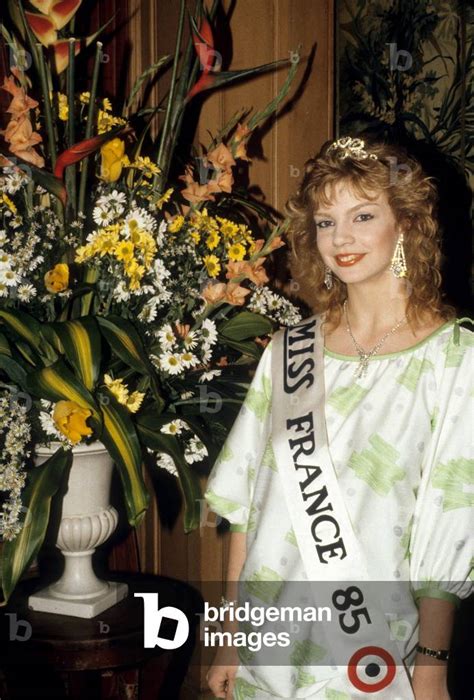 Carole Tredille Miss Savoy 1st Dauphine Of The Miss France 1985