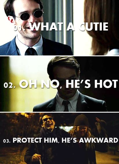 Matt Murdock Fangirling I M Pinning This Because Why Is No One