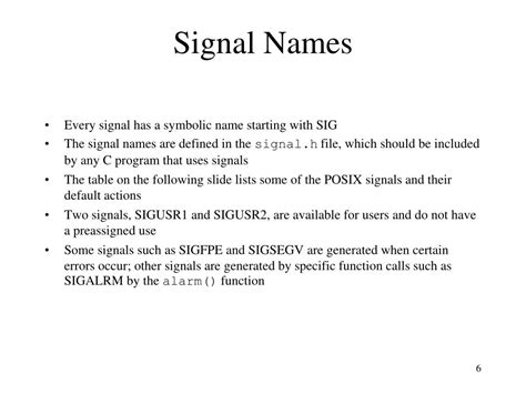 chapter  signals powerpoint    id