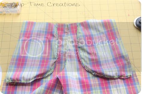 guest post adding pockets to shorts from nap time creations