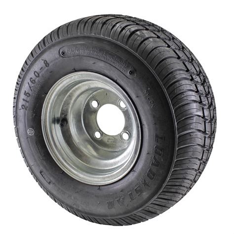loadstar trailer tire lrc   bolt galvanized wheel
