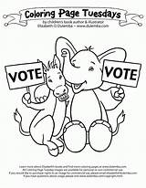 Coloring Pages Election Vote Nate Big Constitution Tuesday College Kids Dulemba Congress Color Preschool Getcolorings Printable Electoral Hard Popular Oelke sketch template