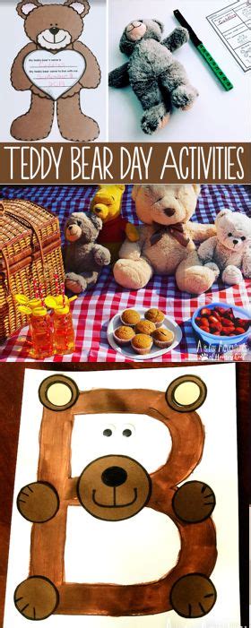 teddy bear day activities teddy bear day teddy bear crafts bear