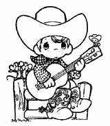 Coloring Pages Western Printable Theme Getcolorings Cowboy sketch template