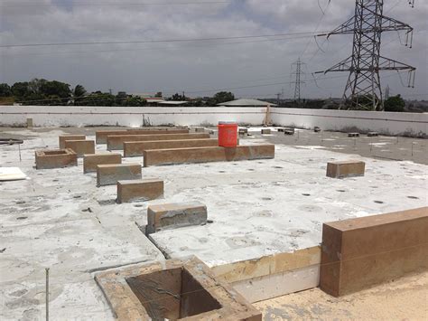 lightweight concrete roof systems