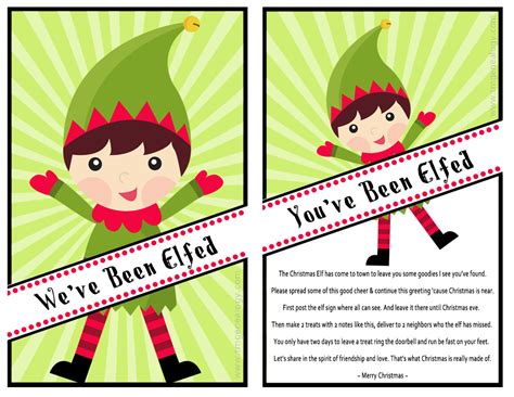 north pole notes youve  elfed printables