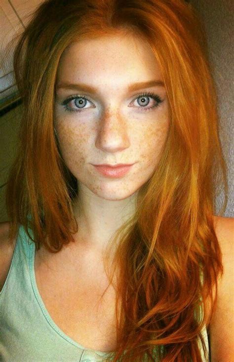 Redhead Beautiful Freckles Redheads Freckles Red Hair Woman